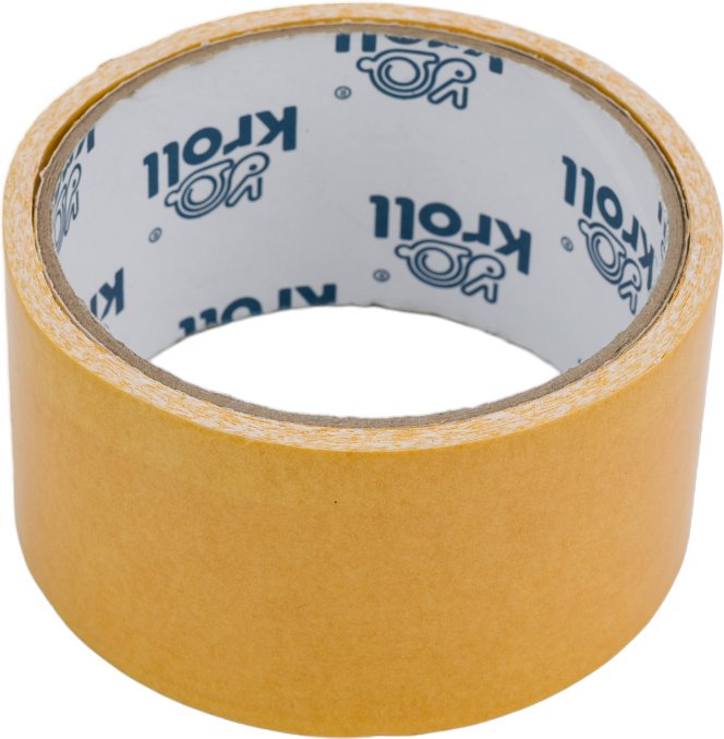Клейкая лента двусторонняя ткань PVC 48x5 KROLL 4607190400915
