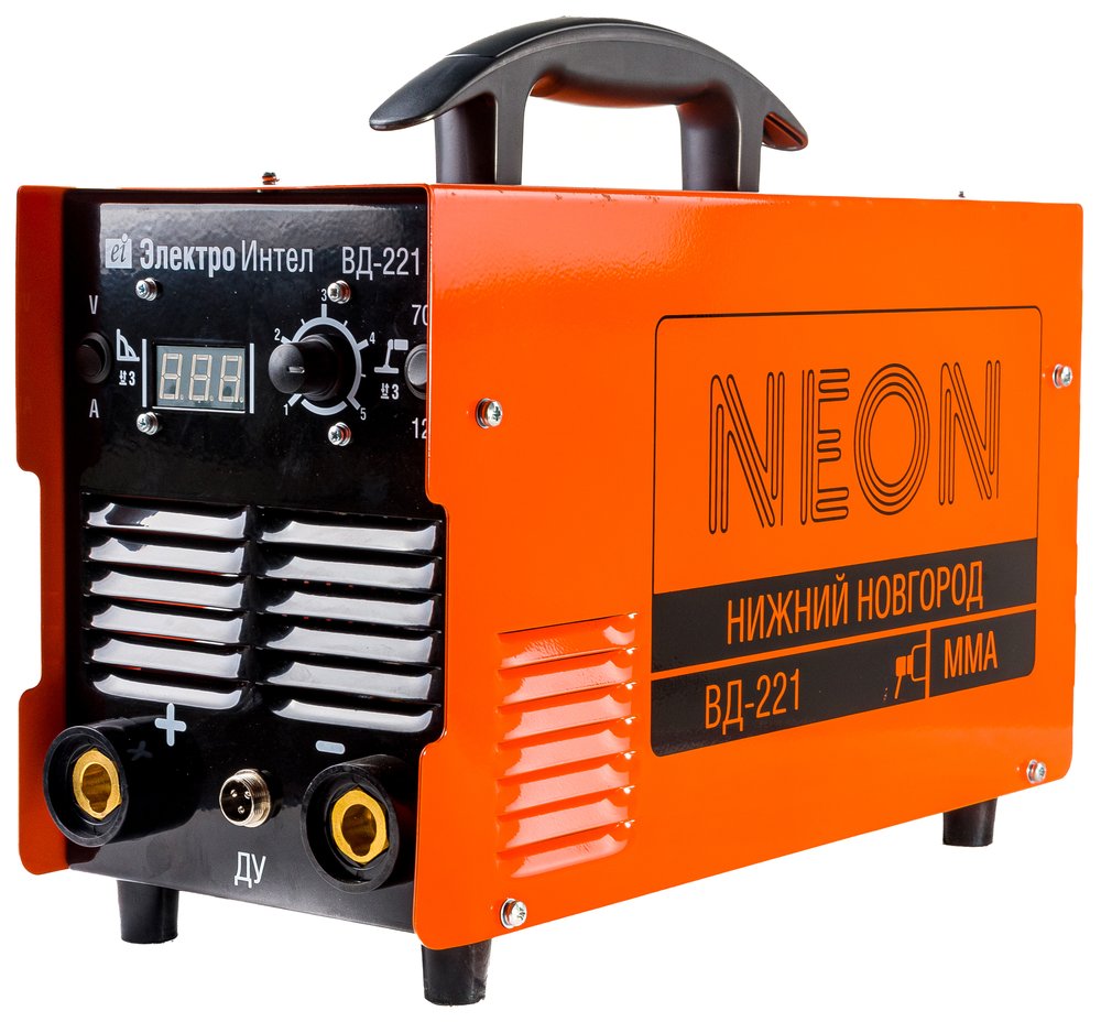 Сварочный инвертор (аттестат НАКС) NEON ВД-221 СВ000011757