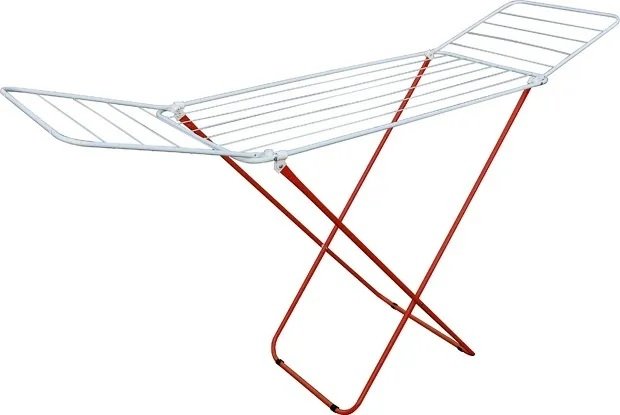 Сушилка для белья напольная PERFECTO LINEA бело-красная Maria 46-002160 ЦБ-0072951165