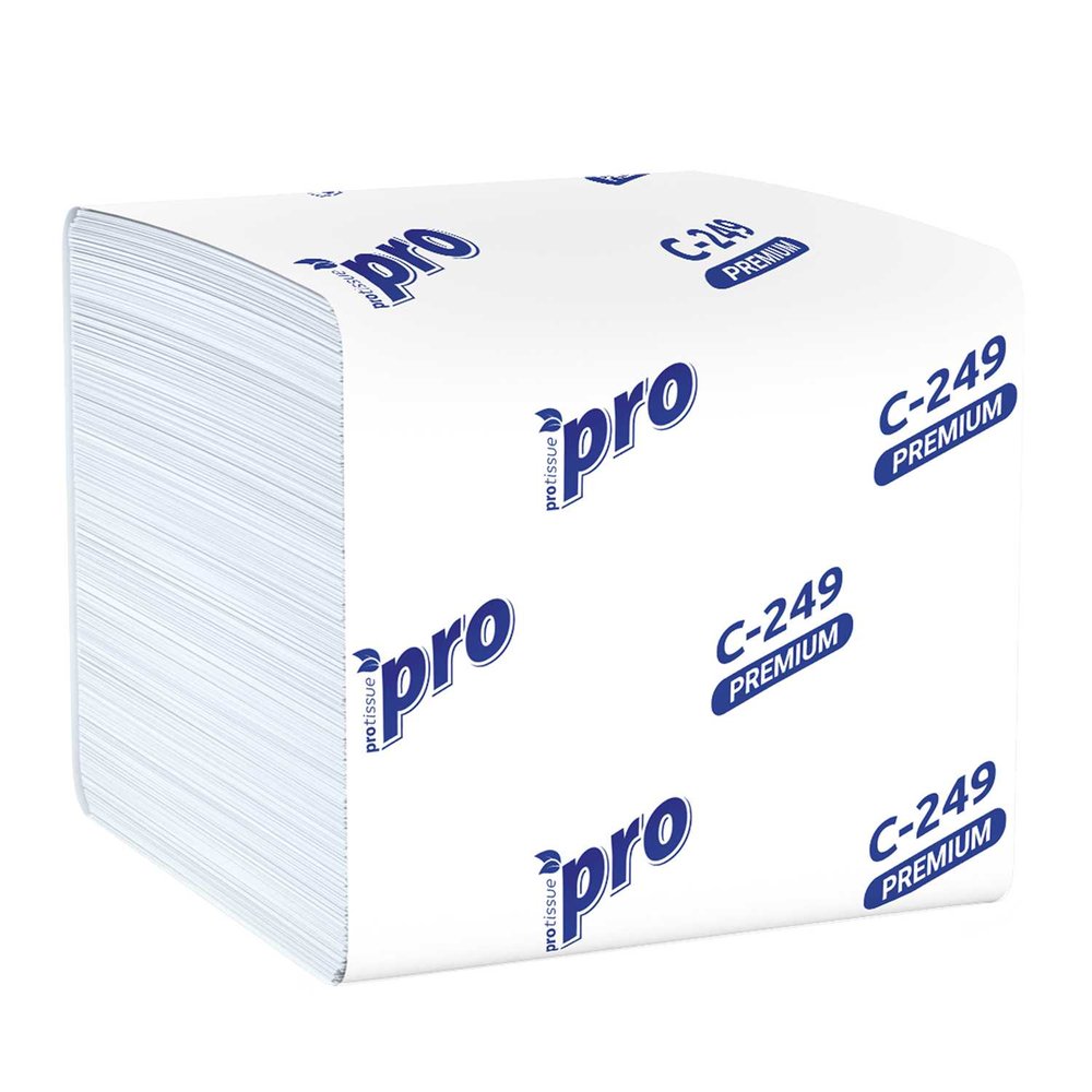 Туалетная бумага листовая Protissue Instant, 2 сл, С-249