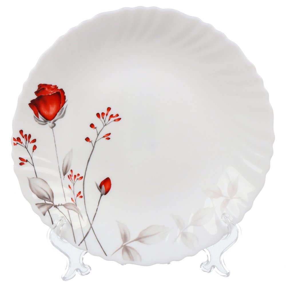 Тарелка DANIKS десертная, стеклокерамика, 19 см, круглая, вероника, lhp 75/220303 448945