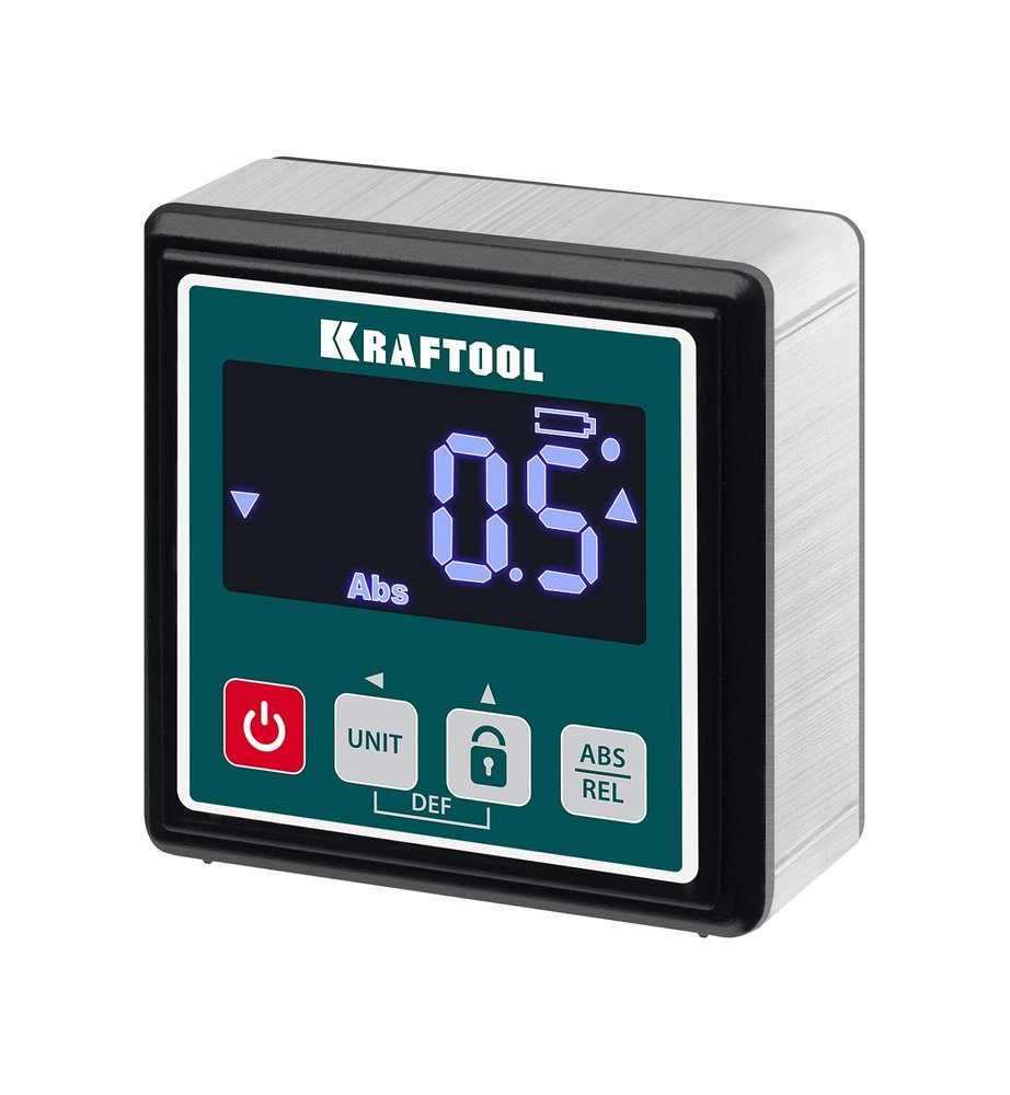 Электронный уровень-уклономер KRAFTOOL kompakt 4x90 34687