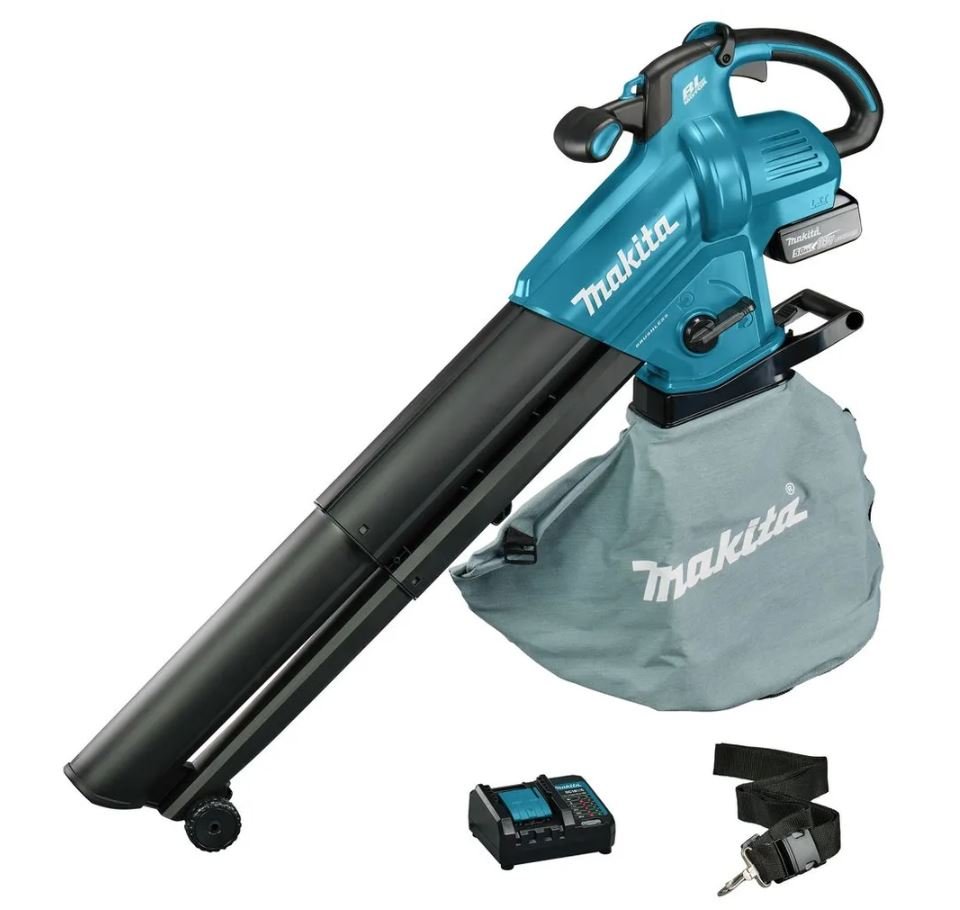 Воздуходув-пылесос аккумуляторный Makita LXT BL 18В DUB187T001
