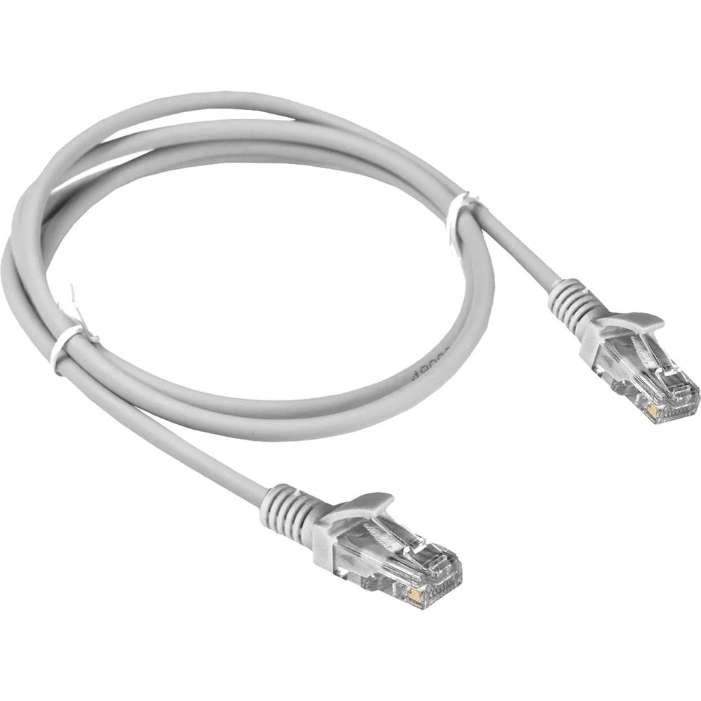 Патч-корд ExeGate UTP-RJ45-RJ45-5e-1,5M-LSZH-GY, cat.5e, 1.5м <,EX286382RUS