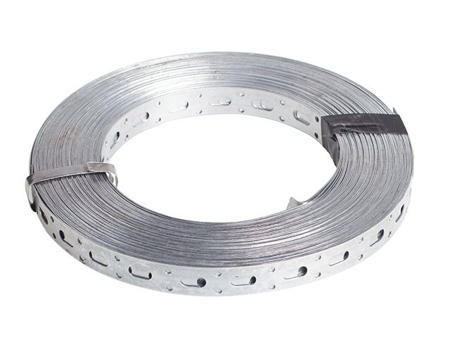 Перфорированная прямая лента STARFIX 0.55x17 мм, рулон 25 м SMP-40069-25