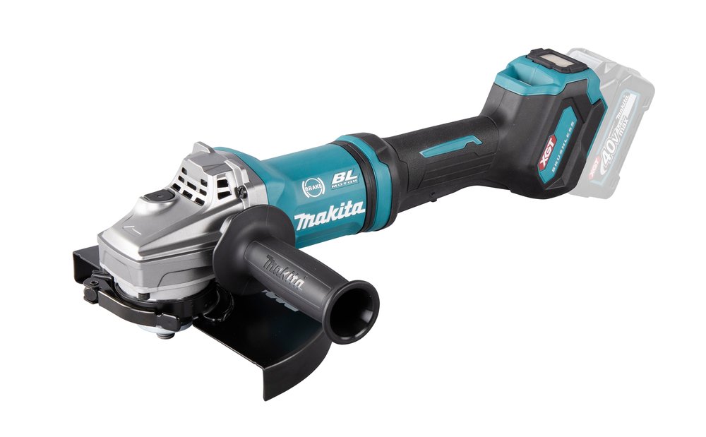 Аккумуляторная угловая шлифовальная машина Makita XGT BL 40В, 230 мм, GA038GZ