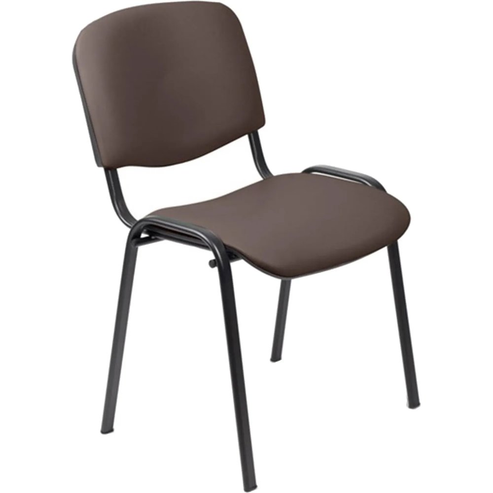 Стул БМФ Easy Chair Rio(ИЗО) чёрн, к/з коричневый Z10