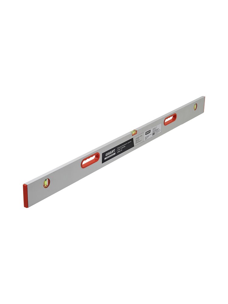 Алюминиевое правило с уровнем Gigant Professional 1,5м 2 ручки GPRA-15
