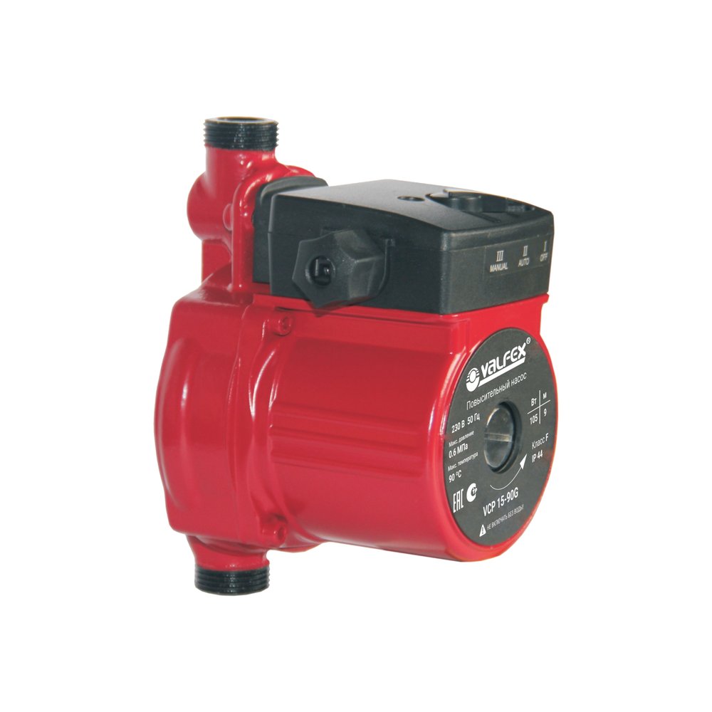 Компактный повысительный насос Valfex VPA 15-90 с гайками RS12/9G