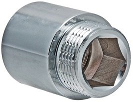 Удлинитель 1 вн. х30мм ХРОМ Valtec VTr.198.C.0630