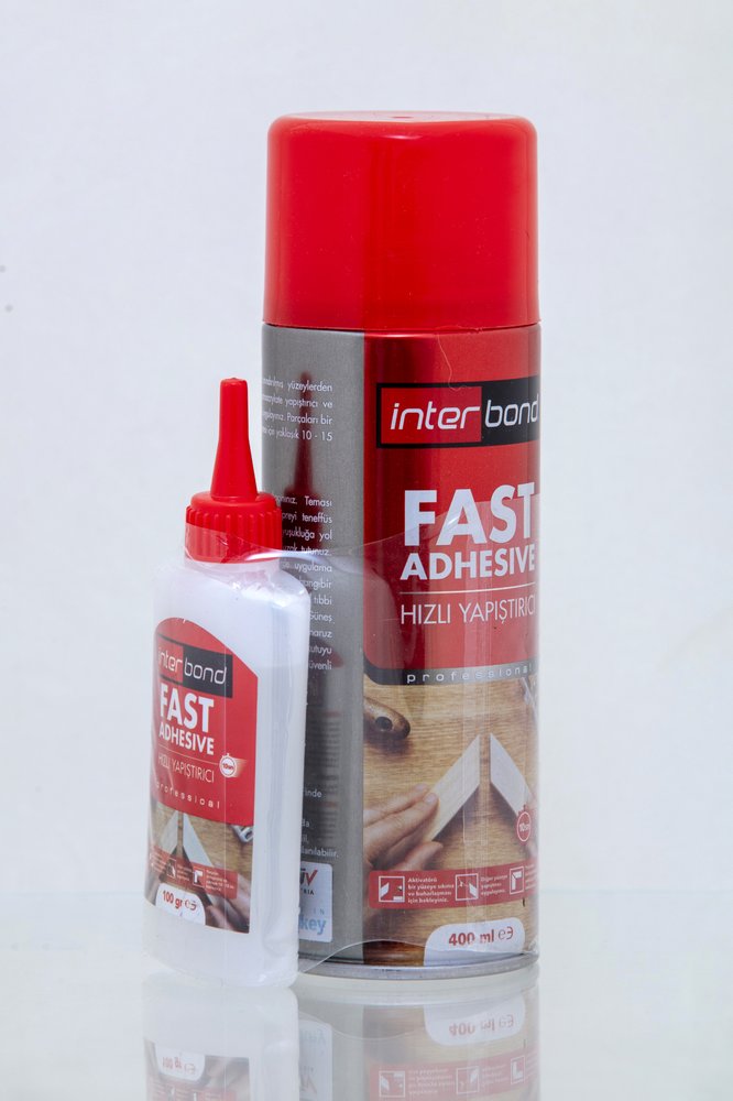 Двухкомпонентный клей Interbond 100g+400 ml Cyanoacrylate 00-00000180
