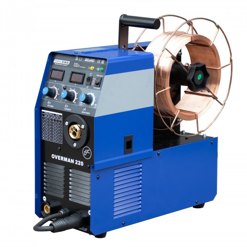 Инверторный сварочный аппарат полуавтомат Aurora OVERMAN 220 Mosfet 36183