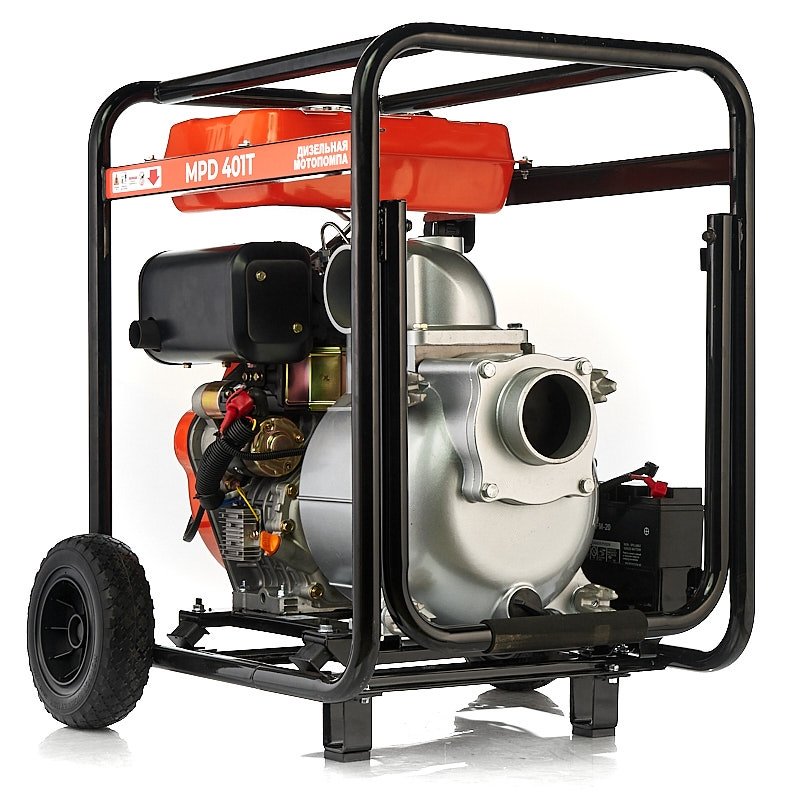 Дизельная мотопомпа MERAN MPD401T 100584862