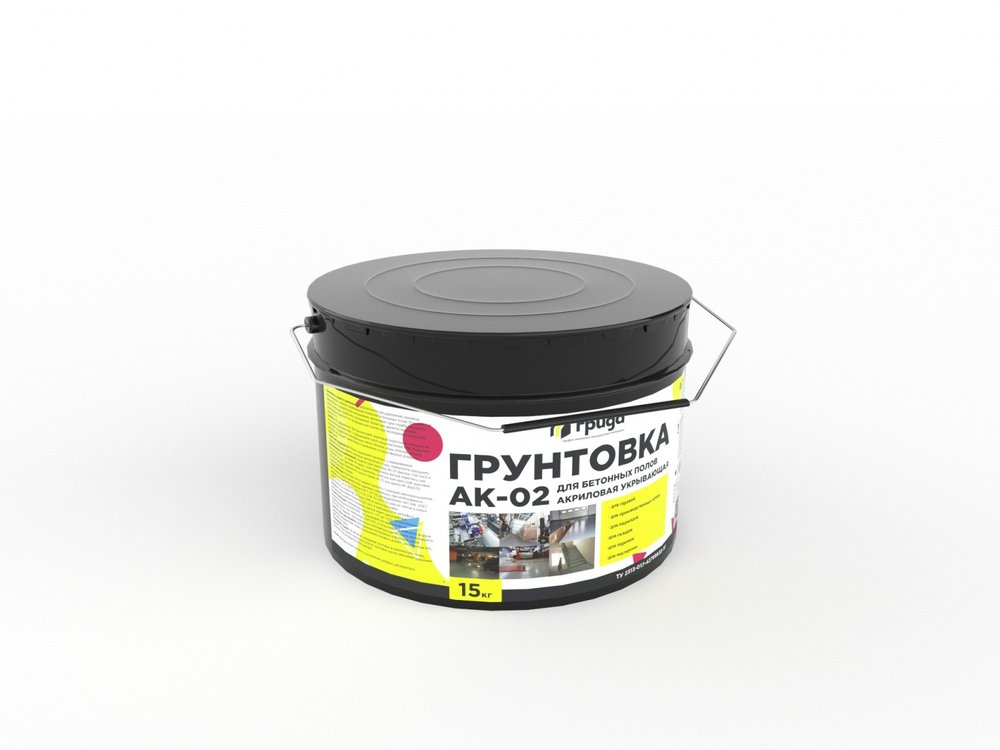 Грунтовка для бетонных полов ГРИДА АК-02 15 кг 4872