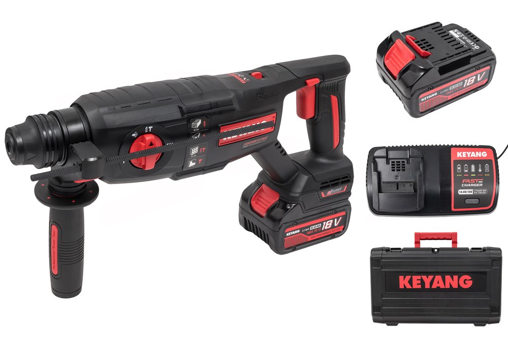 Аккумуляторный перфоратор KEYANG HD20BLH-26V