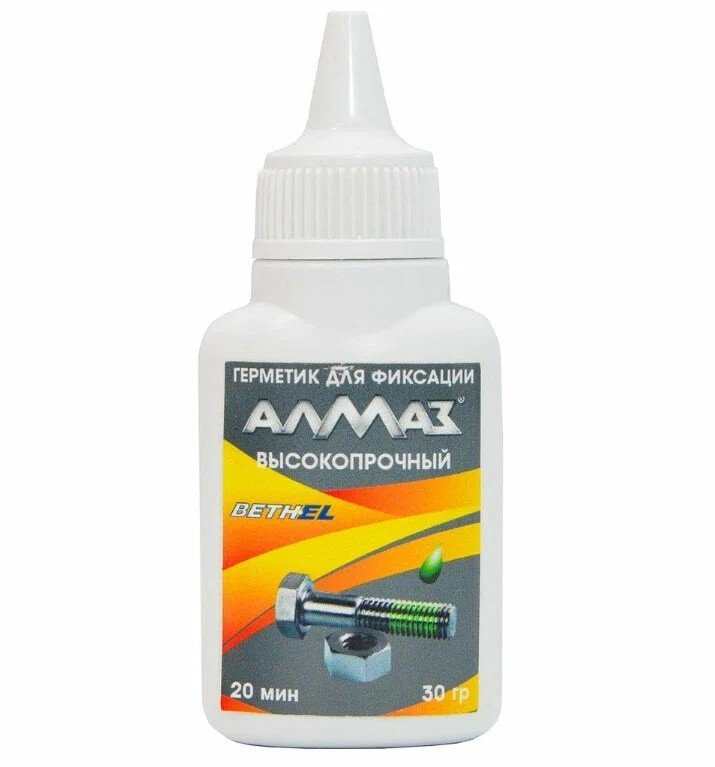 Фиксатор резьбы Алмаз высокопрочный, 30 г AG-557