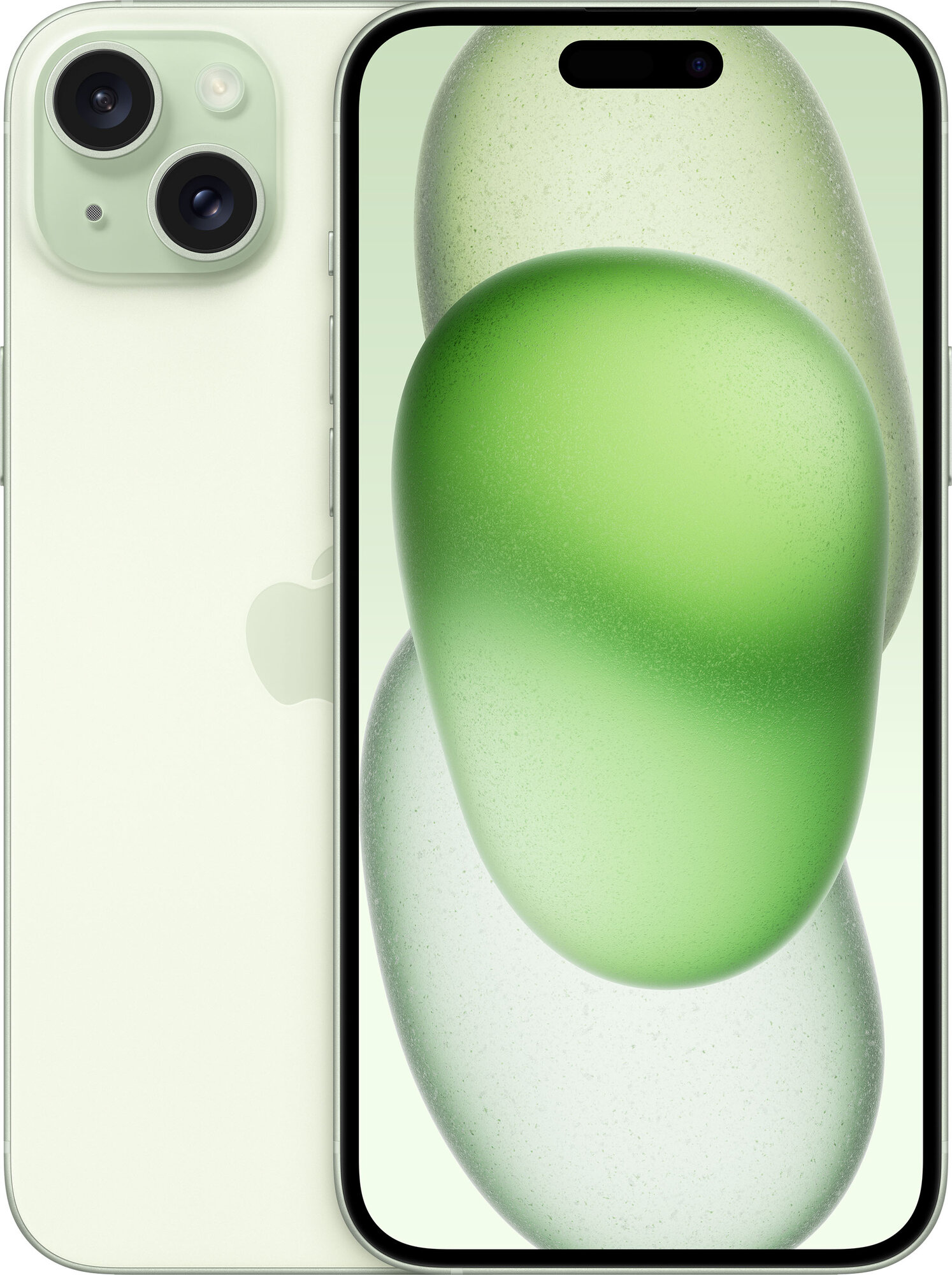 Смартфон Apple iPhone 15 Plus 256 ГБ, Dual еSIM, зелeный - изображение 1