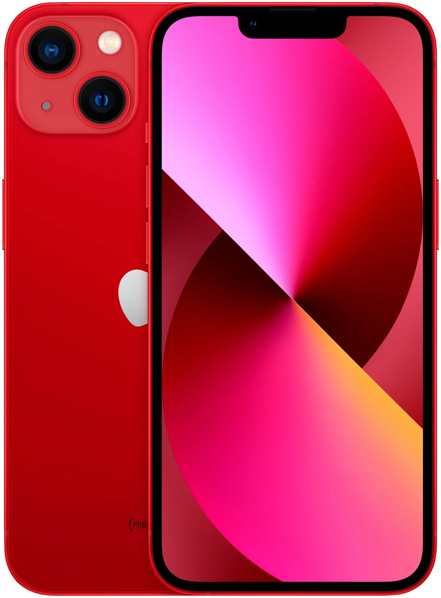 Смартфон Apple iPhone 13 mini 256 ГБ, nano SIM+eSIM, Красный - изображение 1