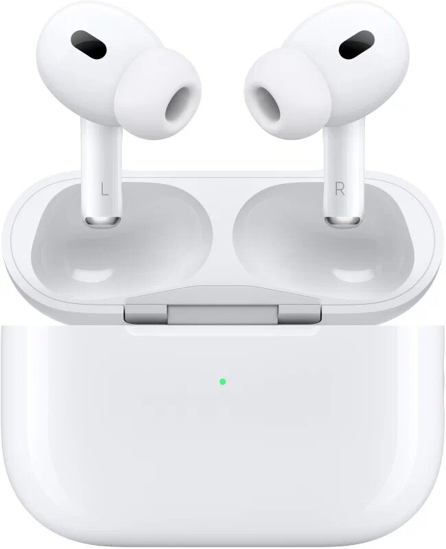 Беспроводные наушники Apple AirPods Pro 2 MagSafe Charging Case (USB-C), белый - изображение 1