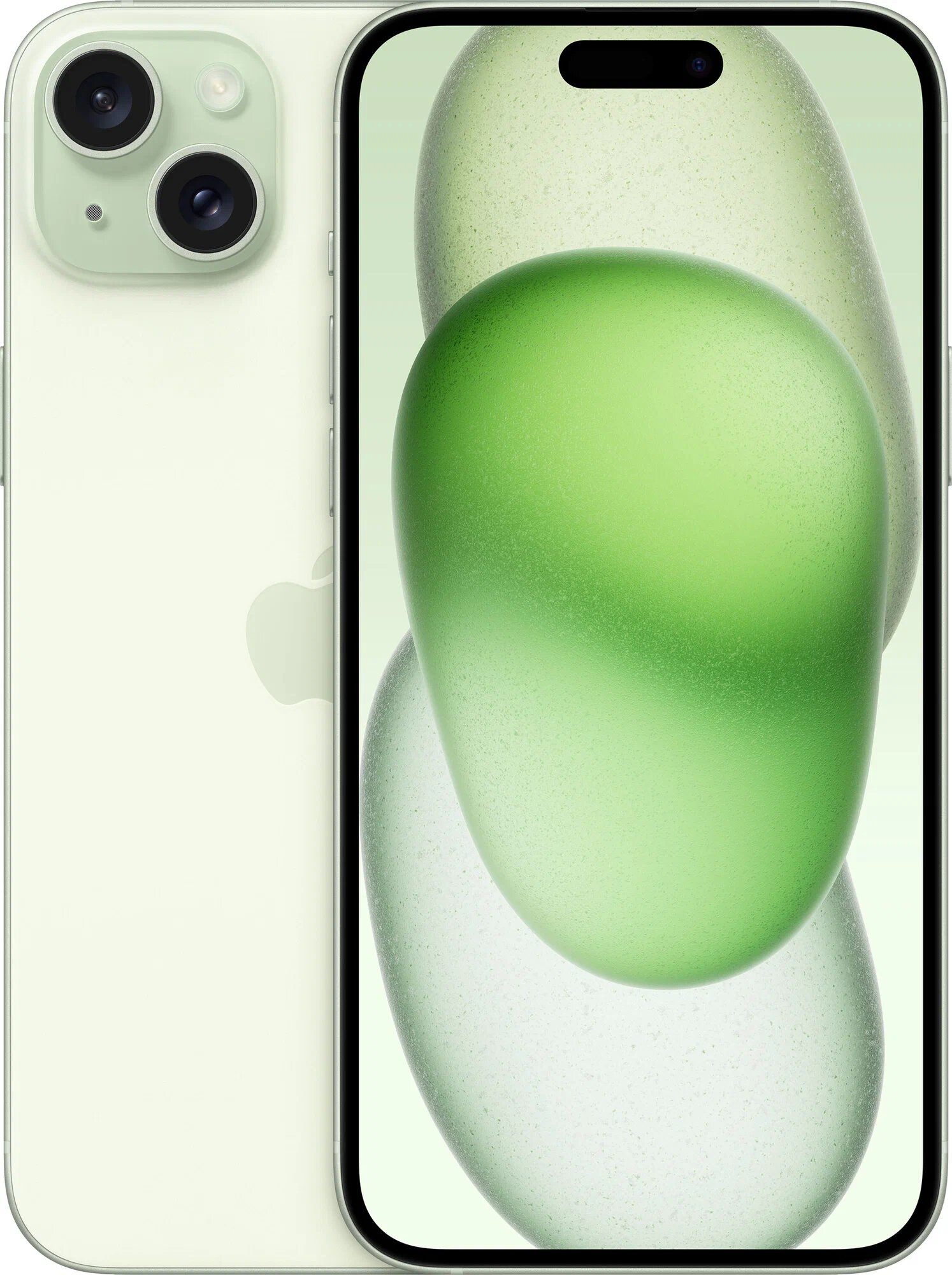 Смартфон Apple iPhone 15 Plus 256 ГБ, Dual: nano SIM + eSIM, зеленый - изображение 1