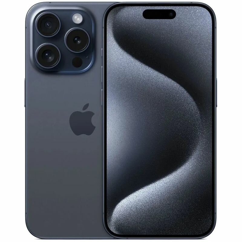 Смартфон Apple iPhone 15 Pro Max 512 ГБ, Dual: еSIM+ NanoSim, Blue - изображение 1
