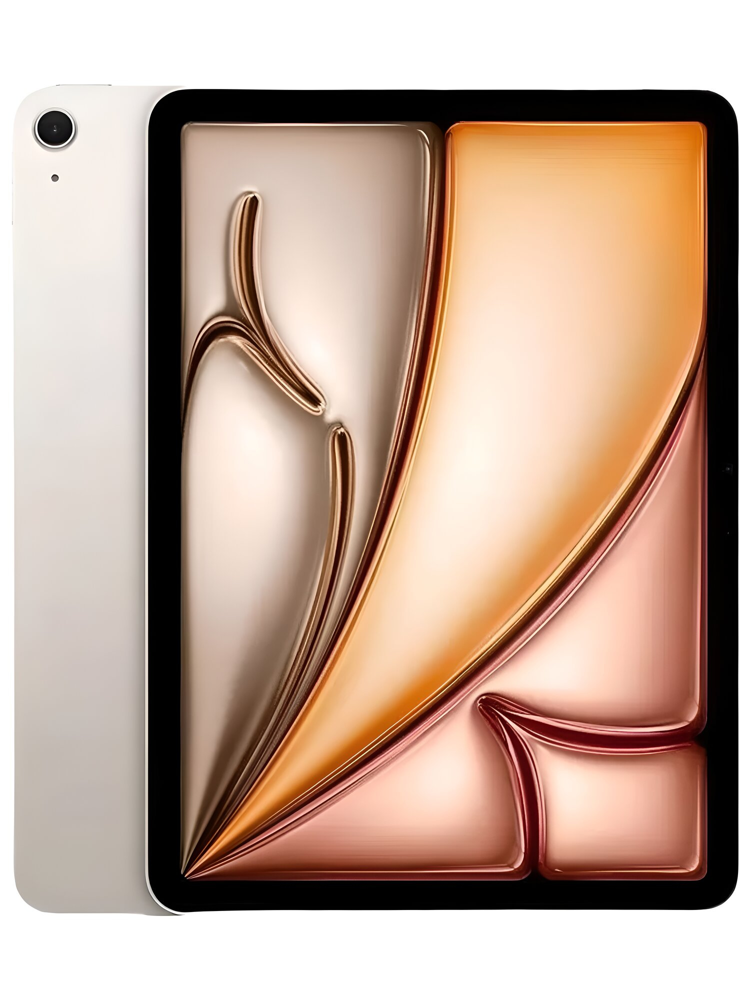 11" Планшет Apple iPad Air 11 M4 128 ГБ, Wi-Fi, цвет Starlight (Сияющая звезда) 2026 г. гарантия 1 год - изображение 1