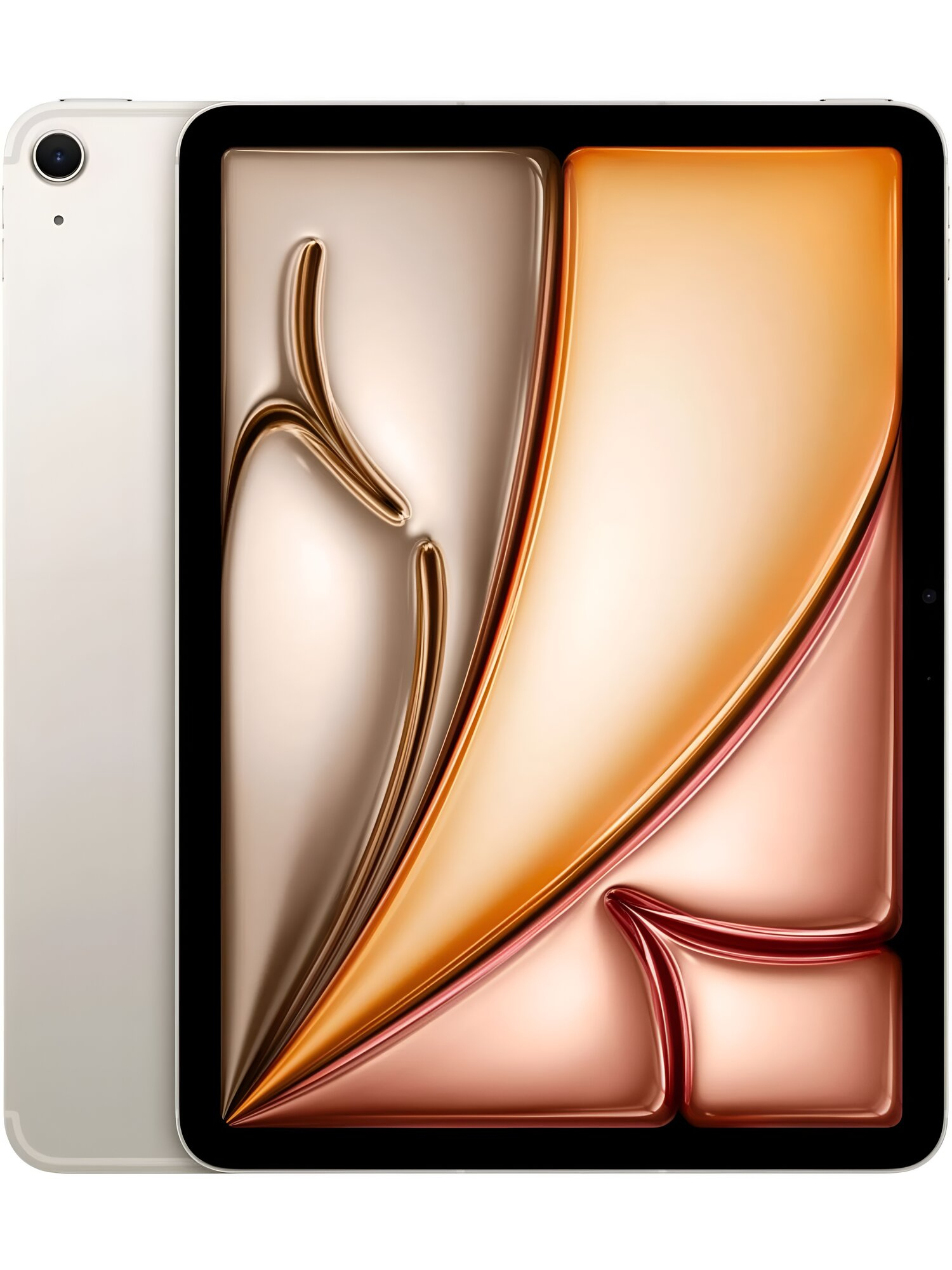 11" Планшет Apple iPad Air 11 M4 256 ГБ, Wi-Fi, цвет Starlight (Сияющая звезда) 2026 г. гарантия 1 год - изображение 1