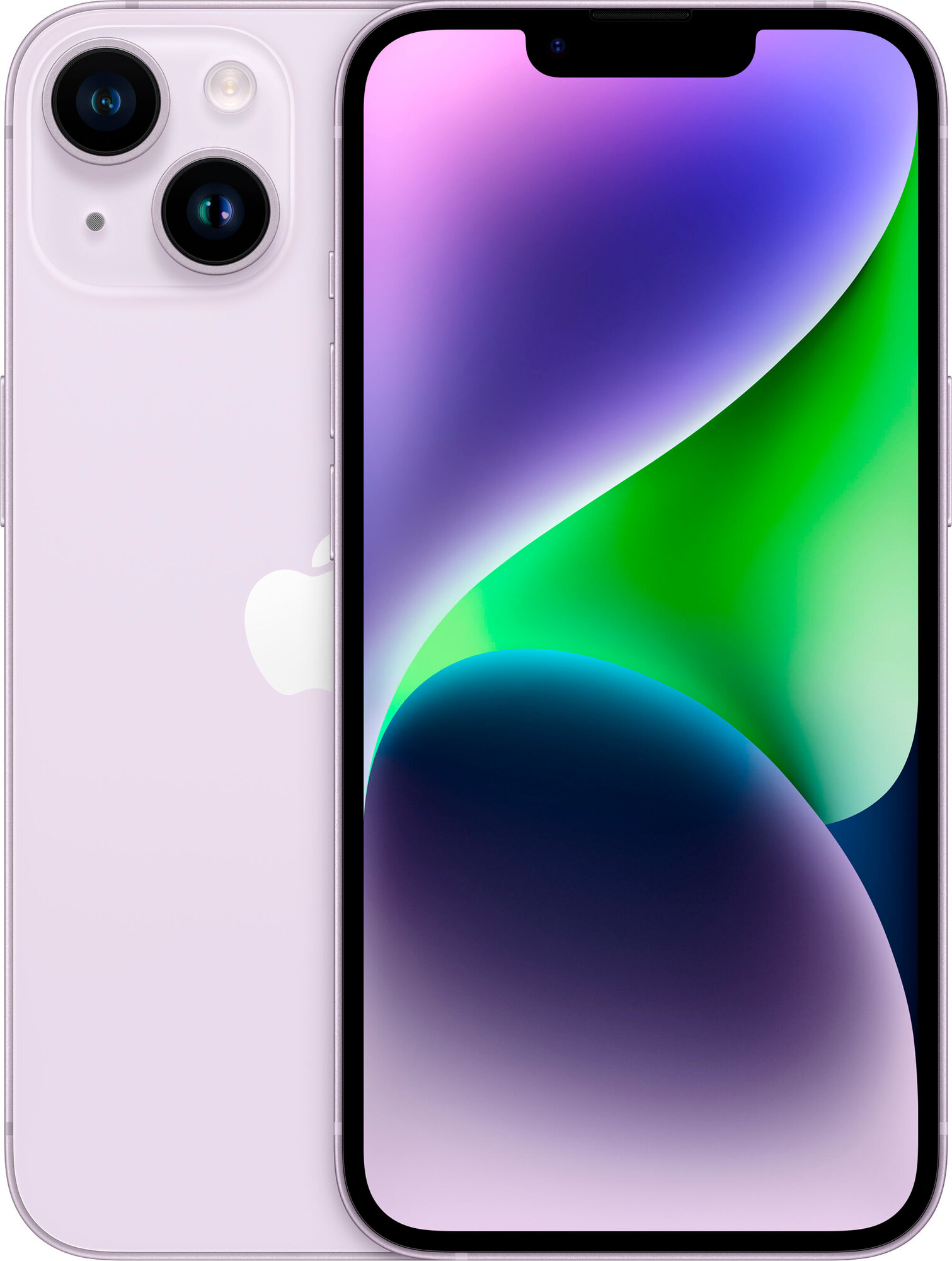 Смартфон Apple iPhone 14 256 ГБ, Dual еSIM, фиолетовый - изображение 1