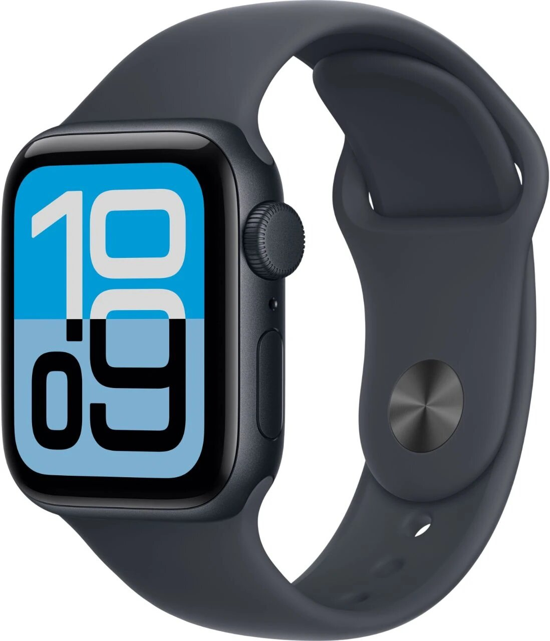 Умные часы Apple Watch SE 3 (2025) 40mm Midnight Aluminum Case with Midnight Sport Band S/M - изображение 1