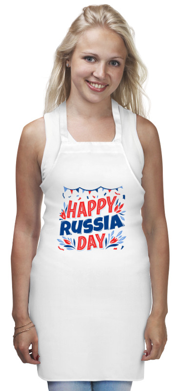 Printio Фартук Happy russia day