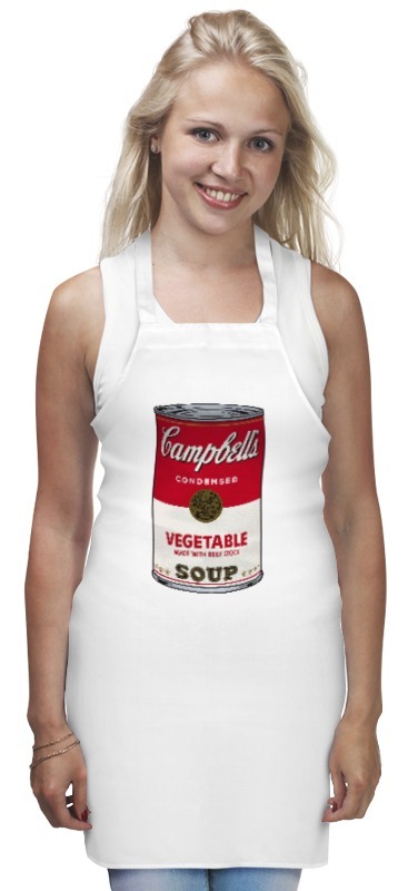 цена Printio Фартук Campbell soup