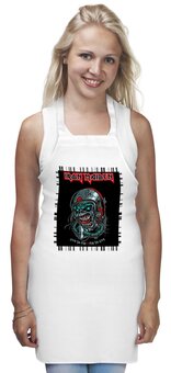 Заказать фартук в Москве. Фартук Iron Maiden от Leichenwagen - готовые дизайны и нанесение принтов.