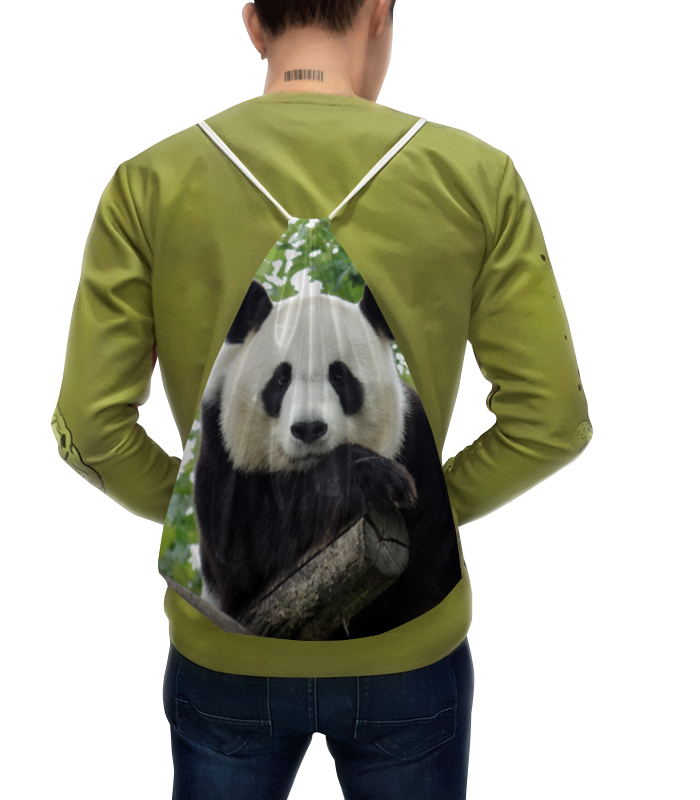Printio Рюкзак-мешок с полной запечаткой Панда printio рюкзак 3d панды