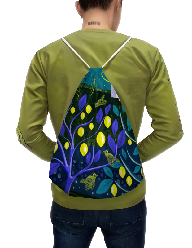 Printio Рюкзак-мешок с полной запечаткой Страна лимония printio футболка с полной запечаткой женская страна лимония