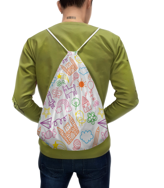 Printio Рюкзак-мешок с полной запечаткой Детский printio рюкзак мешок с полной запечаткой разноцветные сердца