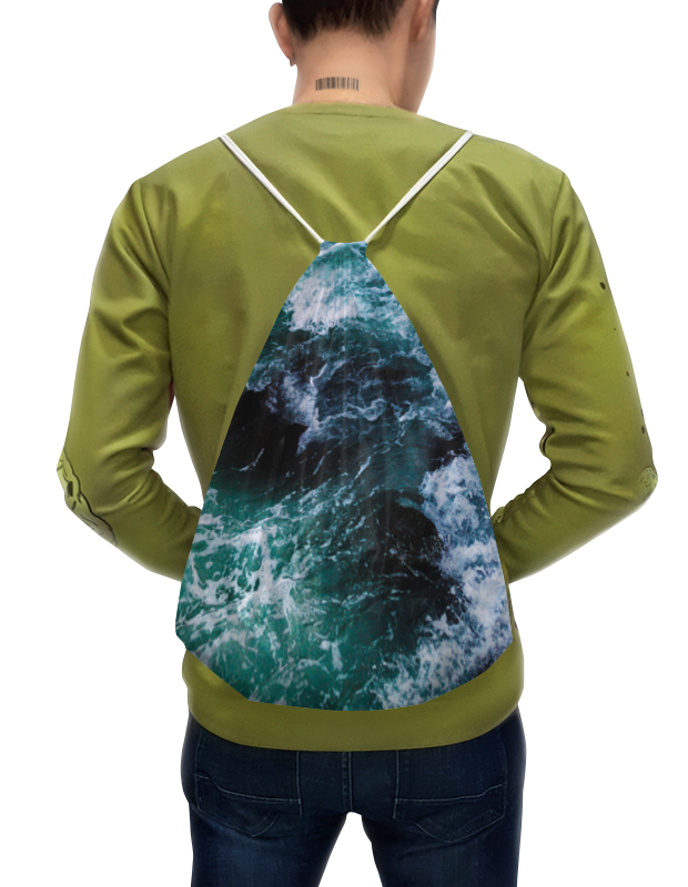 Printio Рюкзак-мешок с полной запечаткой Бескрайнее море printio футболка с полной запечаткой женская бескрайнее море