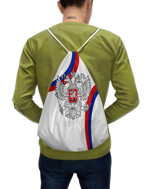 Printio Рюкзак-мешок с полной запечаткой герб россии