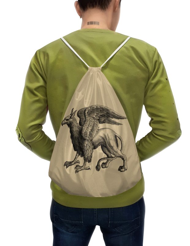 Printio Рюкзак-мешок с полной запечаткой Мистическое животное грифон printio футболка с полной запечаткой мужская грифон