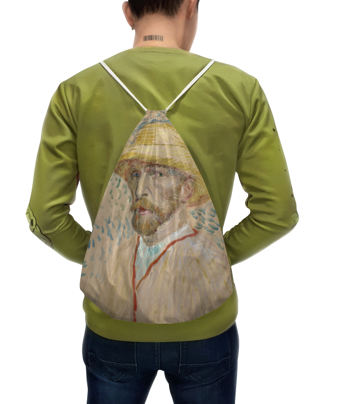 Printio Рюкзак-мешок с полной запечаткой Винсент ван гог (автопортрет) printio рюкзак мешок с полной запечаткой портрет папаши танги винсент ван гог