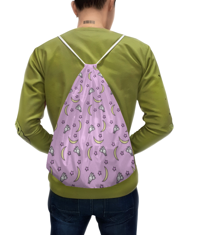 Printio Рюкзак-мешок с полной запечаткой Лунные кролики printio футболка с полной запечаткой женская sailor moon