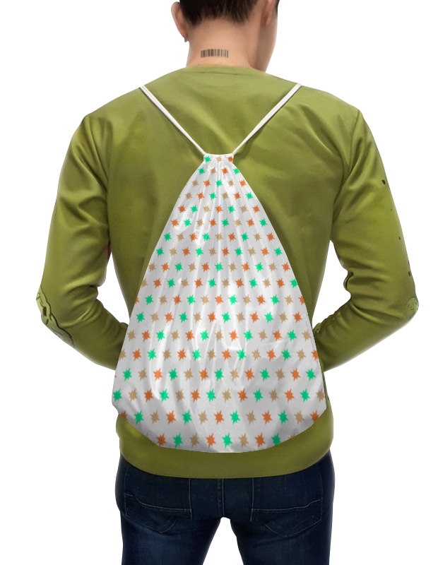 Printio Рюкзак-мешок с полной запечаткой Звезды printio рюкзак мешок с полной запечаткой разноцветные круги