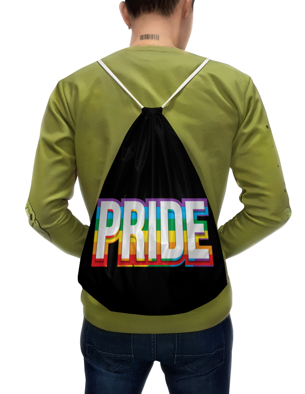 Printio Рюкзак-мешок с полной запечаткой Pride/прайд