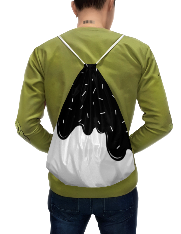 printio футболка с полной запечаткой для девочек глазурька Printio Рюкзак-мешок с полной запечаткой Глазурька