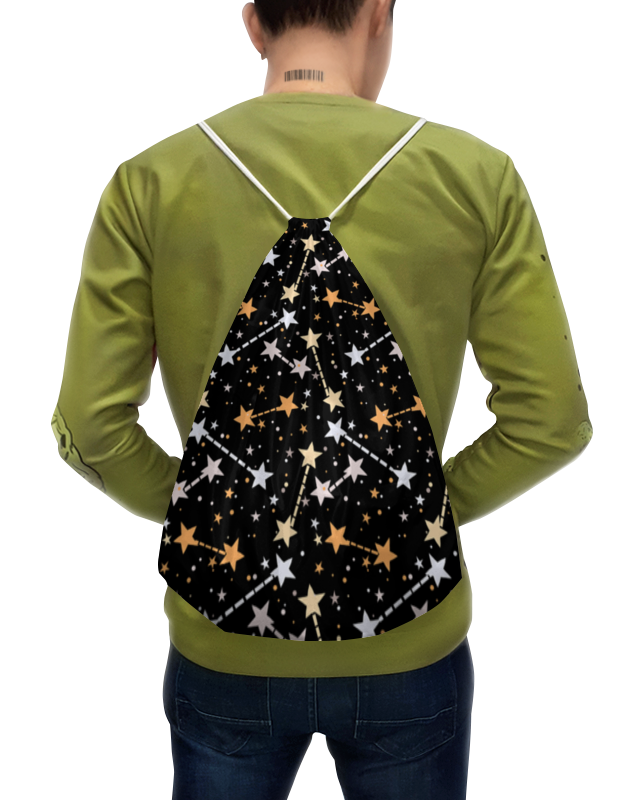 Printio Рюкзак-мешок с полной запечаткой Звезды printio рюкзак мешок с полной запечаткой звезды и георгиевские ленты