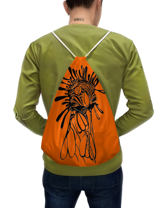 Printio Рюкзак-мешок с полной запечаткой Курочка printio рюкзак мешок с полной запечаткой лев с короной