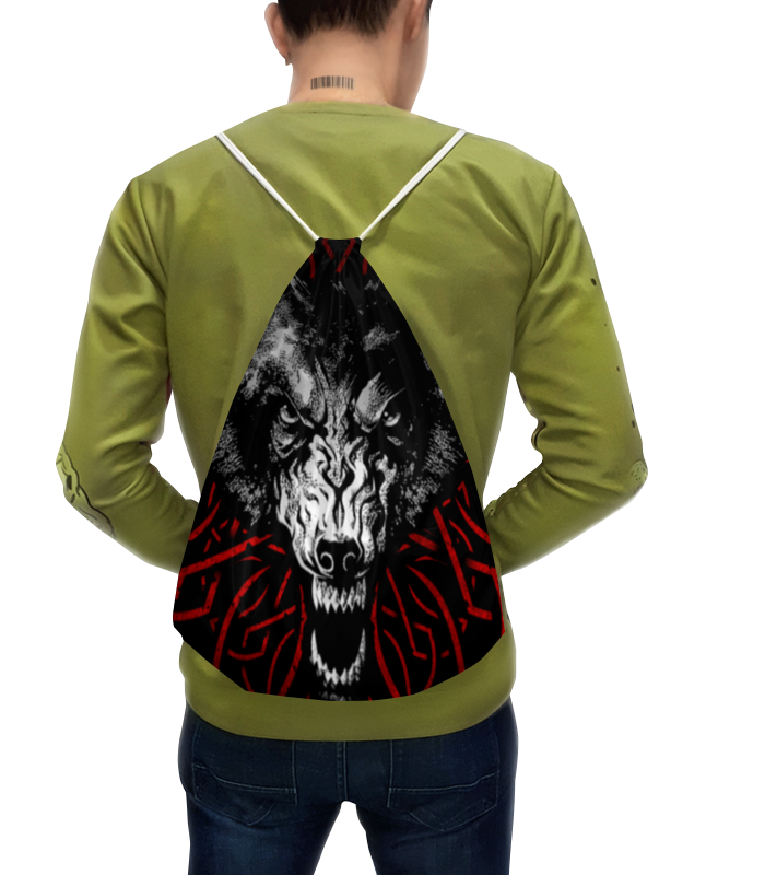 Printio Рюкзак-мешок с полной запечаткой Волk!!! printio футболка с полной запечаткой женская волк хищник