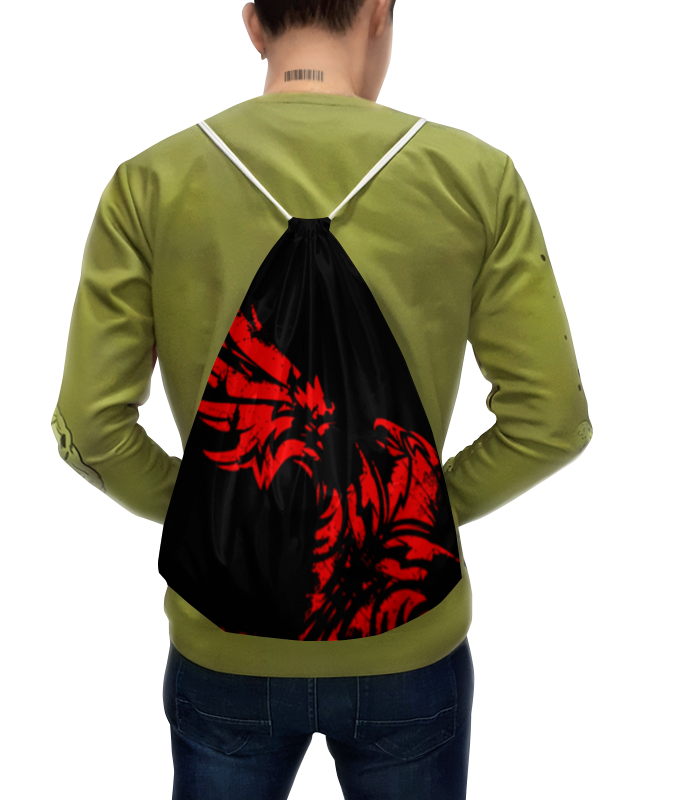 Printio Рюкзак-мешок с полной запечаткой Орёл !!! printio футболка с полной запечаткой женская орёл