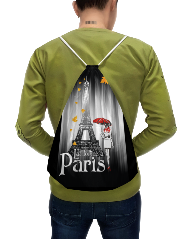 Printio Рюкзак-мешок с полной запечаткой Осень в париже.
