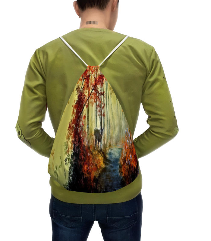 Printio Рюкзак-мешок с полной запечаткой Осенняя роща printio футболка с полной запечаткой женская осенняя роща
