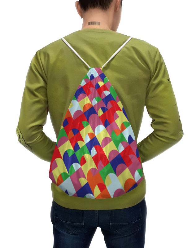 Printio Рюкзак-мешок с полной запечаткой Яркая абстракция printio рюкзак мешок с полной запечаткой цветная абстракция